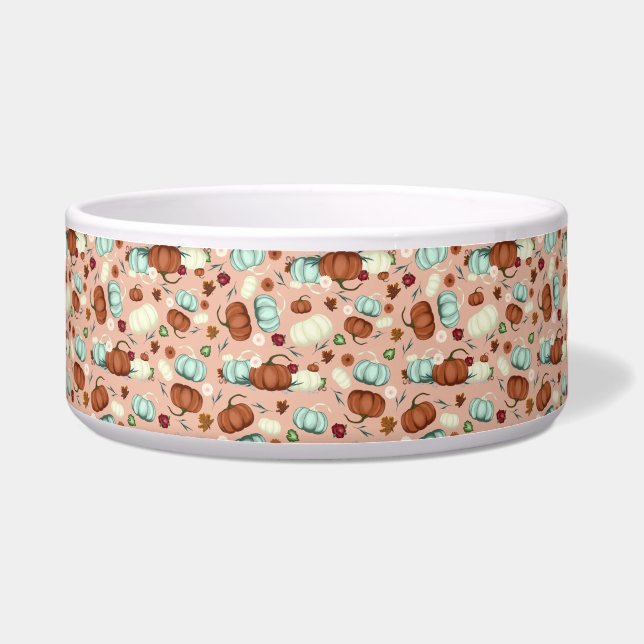 Écuelle Fleurs de citrouille d'automne (Devant)