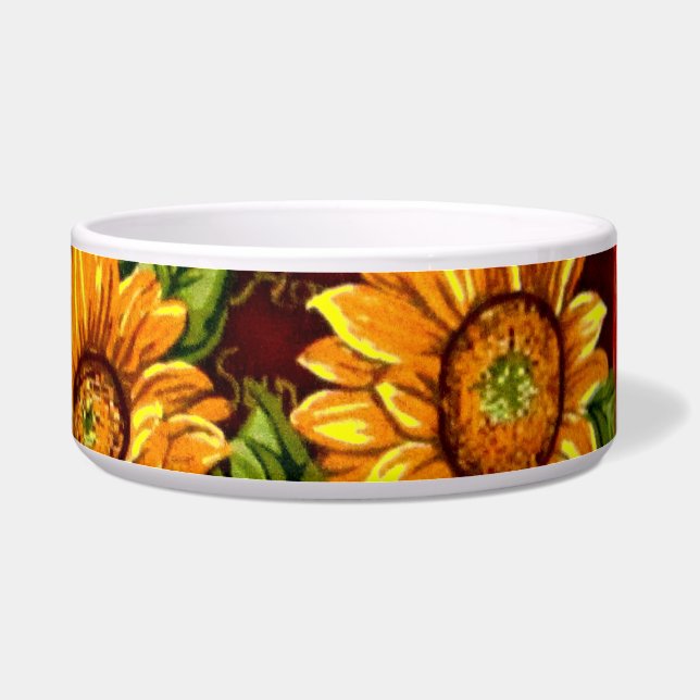Écuelle Fleurs de soleil branlantes (Droite)