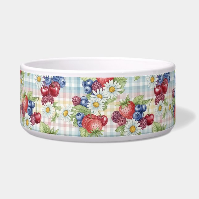 Écuelle Fleurs et Fruits (Devant)
