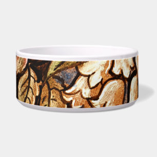 Écuelle Fleurs peintes sur le verre