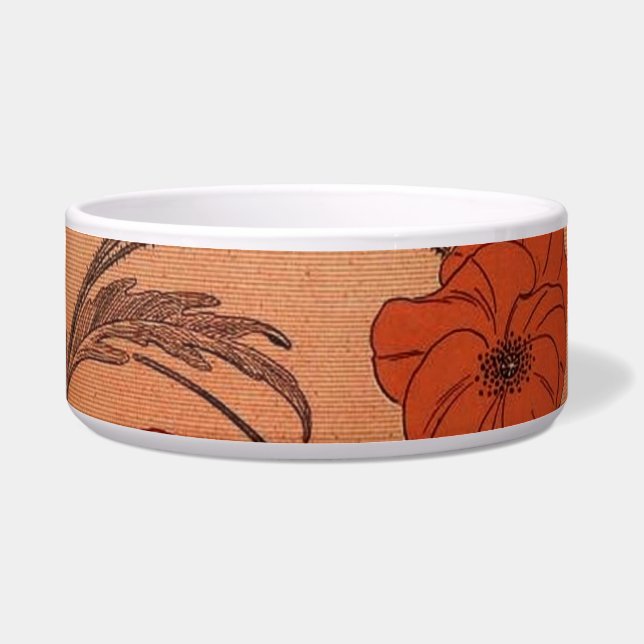 Écuelle Fleurs sauvages Pet Bowl (Devant)