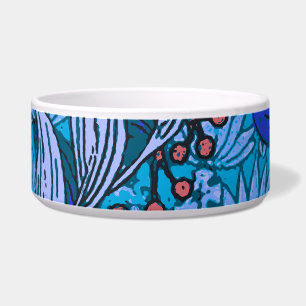Écuelle Floral bleu ancien Boho moderne