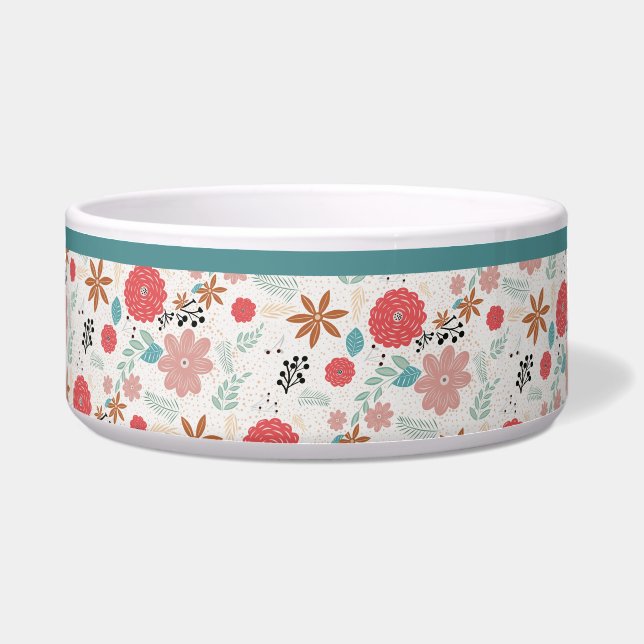 Écuelle Floral peint (Devant)