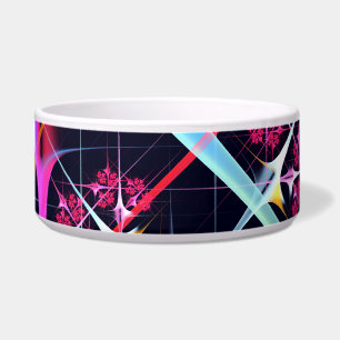 Écuelle Floral rose moderne Art Abstrait Couleur Motif #01