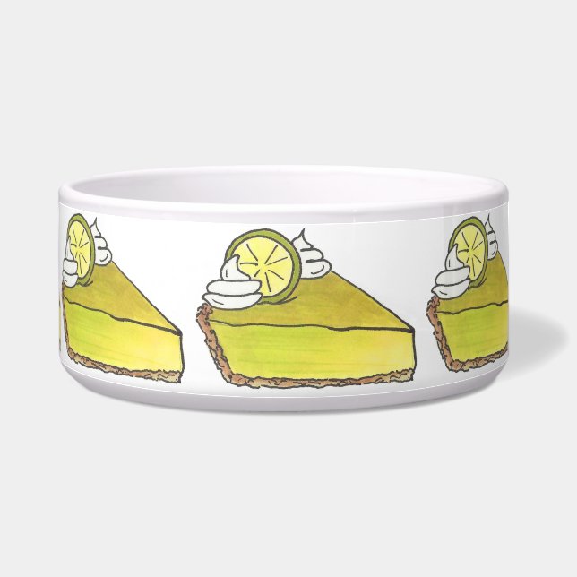 Écuelle Floride Key Lime Pie Slice Dessert Chien Nourritur (Droite)