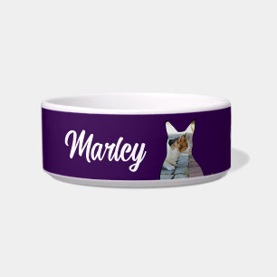 Écuelle Forme de photo de chat en céramique 