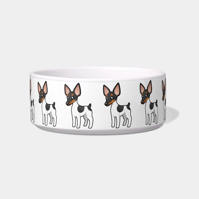 Écuelle Fox Terrier de Rat terrier/jouet de bande dessinée (Devant)