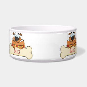 Écuelle Funny Cartoon Dog Personnalisé Pet Bowl