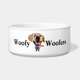 Écuelle Funny Labrador Retriever Dog Bowl
