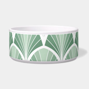 Écuelle Géométrique Classique : Style Art Déco Sans Couleu