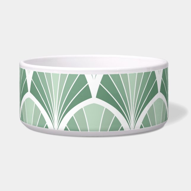 Écuelle Géométrique Classique : Style Art Déco Sans Couleu (Devant)