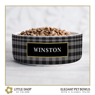 Écuelle Glen gris noir Customisé