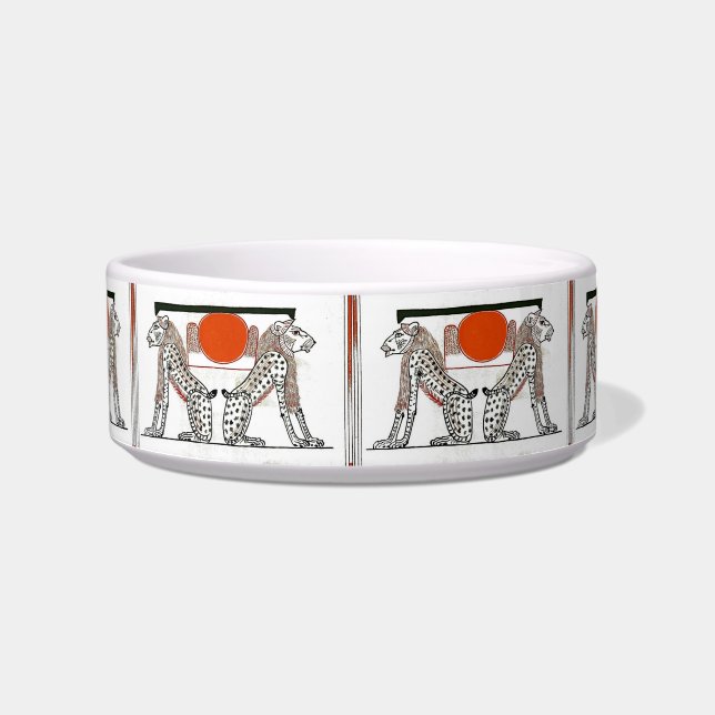 Écuelle Gods égyptiens Pet Bowl (Devant)