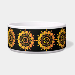 Écuelle Golden Unique Mandala Design