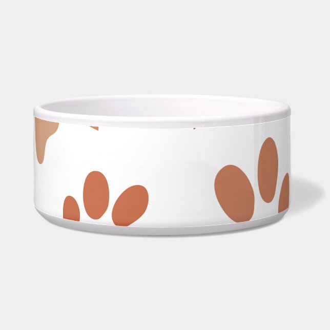 Écuelle Grand bol pour animaux à empreinte de patte (Gauche)