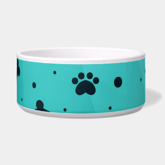 Écuelle Grand bol pour animaux à empreinte de patte