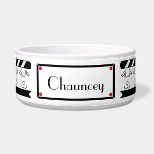 Écuelle Grand bol pour chien "NOURRISSEZ-MOI J'AI FAIM"