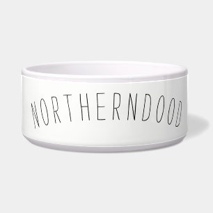 Écuelle Grande cuvette en céramique de chien