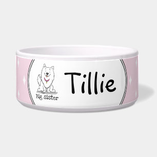 Écuelle Grande ou Petite Soeur Chien Esquimau Américain -
