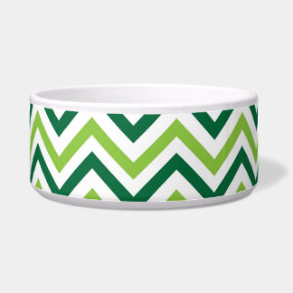 Écuelle Green Chevron