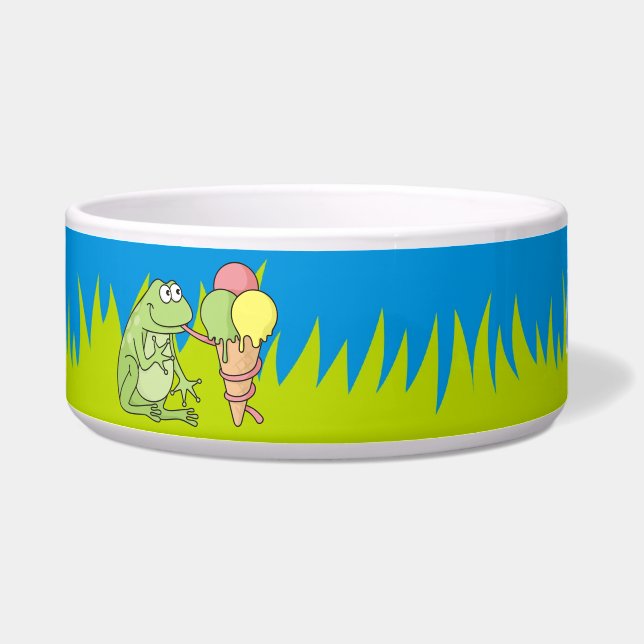 Écuelle Grenouille avec fond de glace (Gauche)