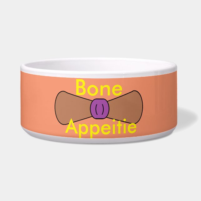 Écuelle Gros appétit d'os (Devant)