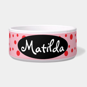 Écuelle HAMbyWhiteGlove - Nourriture de chien Bowl - Pois 