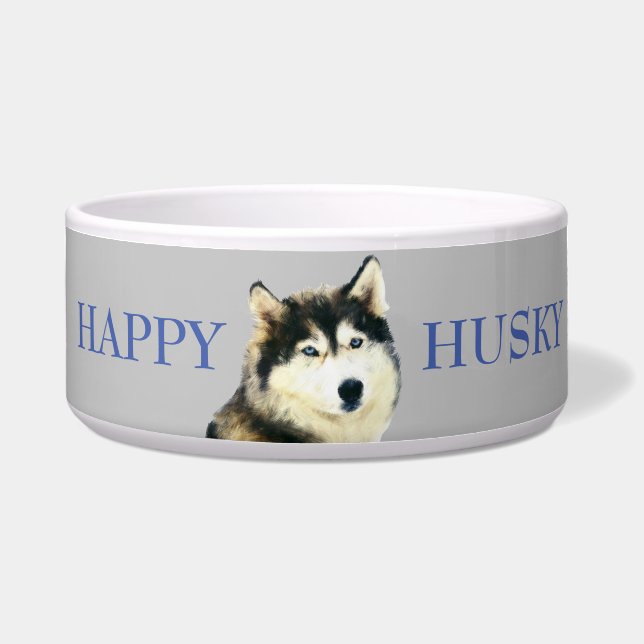 Écuelle Happy Husky Dog Bowl (Devant)