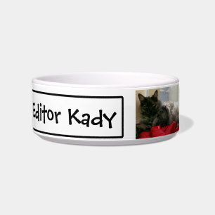 Écuelle Hey Wanna Dog ou Cat Bowl par RoseWrites