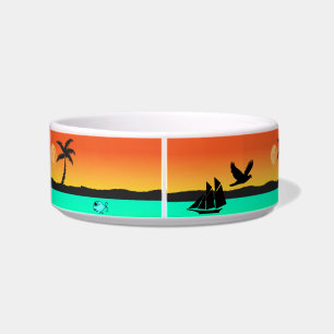 Écuelle Île Sunset Pet Bowl