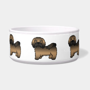 Écuelle Illustration de chien de dessin animé mignon Havan