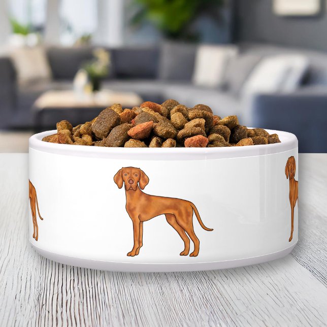 Écuelle Illustration de dessin animé de chien Hungarian Vi (Créateur téléchargé)