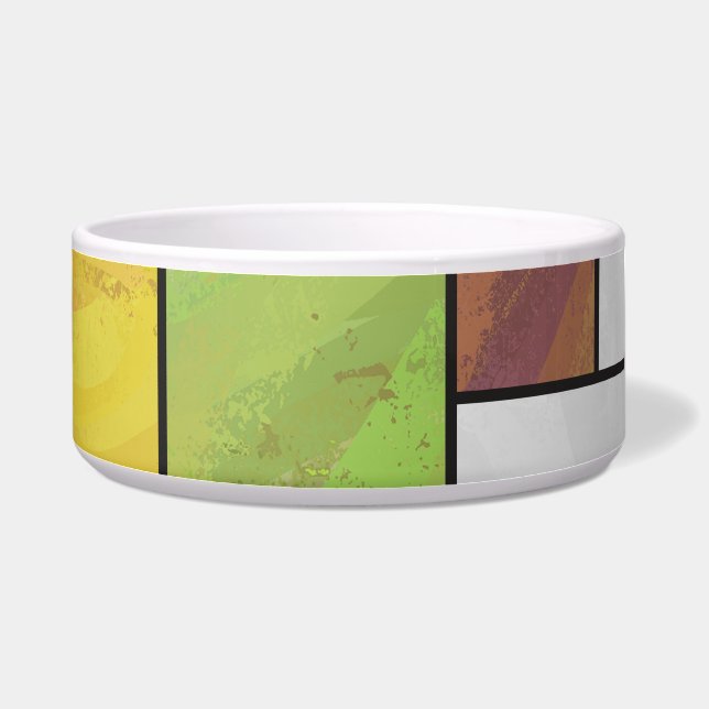 Écuelle Impression Brown jaune vert (Droite)