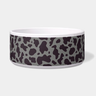 Écuelle Impression de motif de vache noire et grise