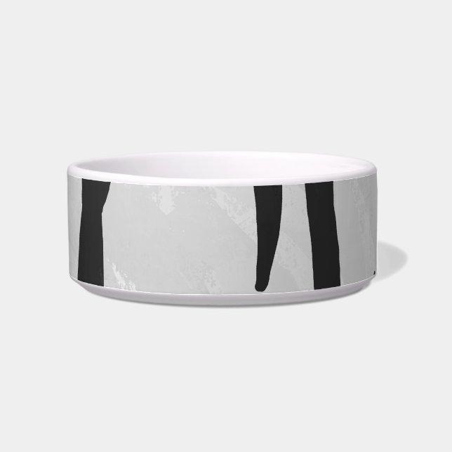 Écuelle Impression de tigre noir et blanc (Droite)