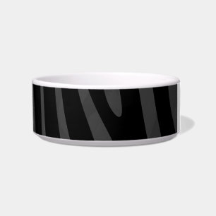 Écuelle Impression noire et grise Zebra