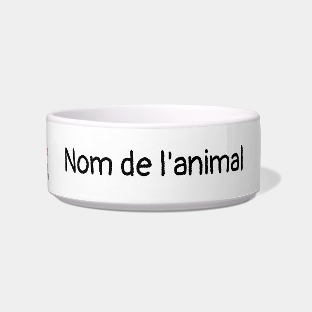 Écuelle Imprimez vos conceptions en ligne DIY Français (Devant)