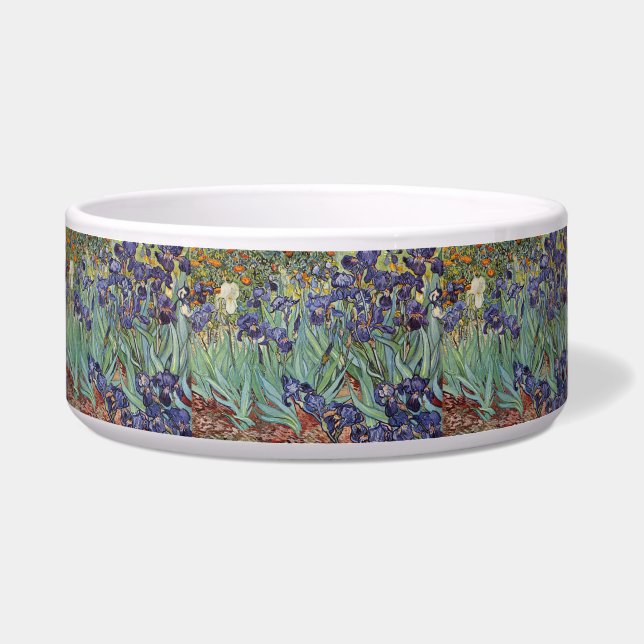Écuelle Iris de Van Gogh Peinture Impressionniste (Devant)