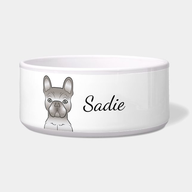 Écuelle Isabella Bouledogue Français / Frenchie Chien Mign (Devant)