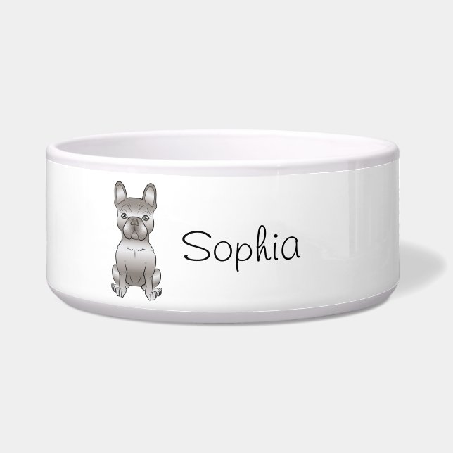 Écuelle Isabella Bouledogue Français / Frenchie Chien Mign (Devant)