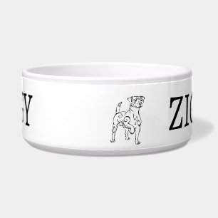 Écuelle Jack Russell Chien Design personnalisable