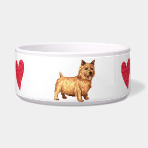 Écuelle J'aime mon Norwich Terrier