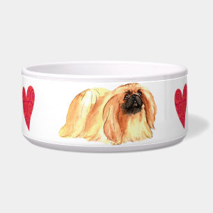 Écuelle J'aime mon Pekingese