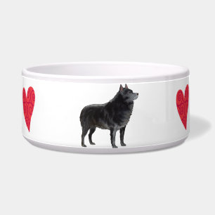 Écuelle J'aime mon Schipperke