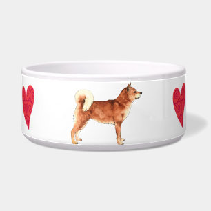 Écuelle J'aime mon Shiba Inu