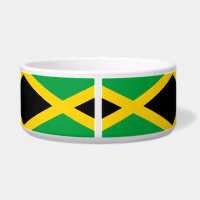 Jamaïcain Drapeau Pet Bowl (Chiens/Chats)