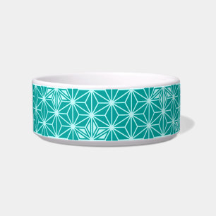 Écuelle Japonais Asanoha motif - turquoise
