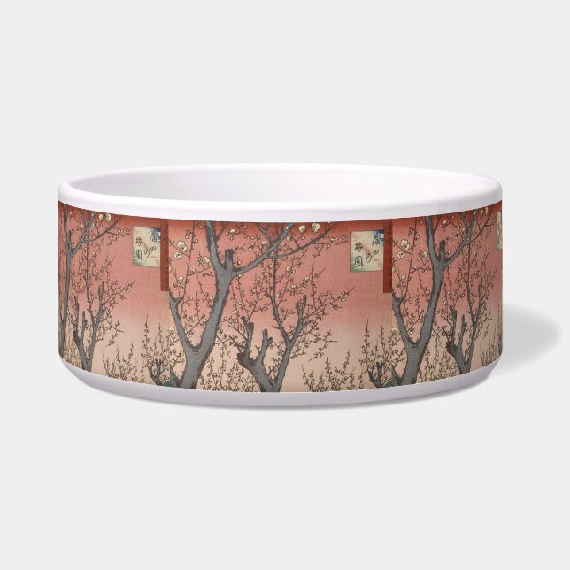 Écuelle Jardin de prune fleuri d'arbre japonais (Devant)