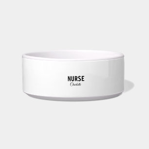 Écuelle Je suis infirmière experte médical ajoutez votre n