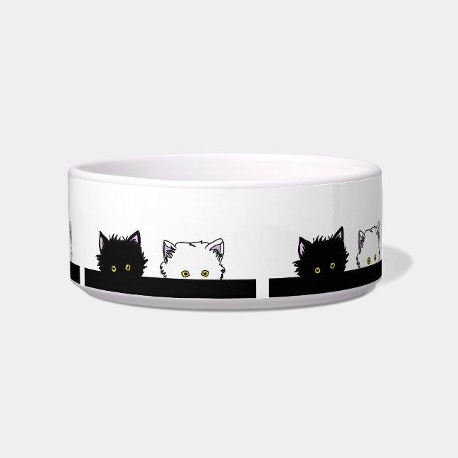 Écuelle Jeter un coup d'oeil des chatons (Droite)